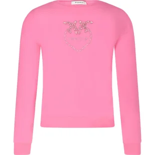 Pinko UP Bluza | Regular Fit - Bluzy dla dziewczynek - miniaturka - grafika 1
