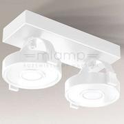 Lampy sufitowe - Shilo plafon reflektorki) LED Sakura IL 2x(10W 1000lm) 3000K biały 7296 - miniaturka - grafika 1