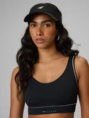 Czapki damskie - 4F Daszek uniseks - czarny XS/S (56cm) - miniaturka - grafika 1