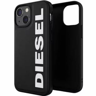 Diesel Etui Moulded Case Core FW20 / SS21 do iPhone 13 Mini czarne - Etui i futerały do telefonów - miniaturka - grafika 1