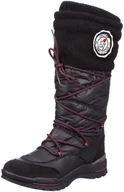 Kozaki damskie - Tommy Hilfiger BRIDGET JR 7A FG56814565 dziewczęce kozaki, czarny - czarny (Black 990) - 30 EU - miniaturka - grafika 1