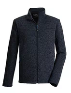 Kurtki męskie - Killtec Męska kurtka polarowa/kurtka ze stójką KOW 3 MN JCKT, ciemnoniebieska, 4XL, 39678-000 - miniaturka - grafika 1