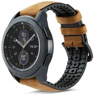 Akcesoria do smartwatchy - UNIWERSALNY PASEK SKÓRZANY STRAP DO ZEGARKA 20MM - miniaturka - grafika 1