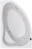 Wanny z hydromasażem - Wanna z hydromasażem asymetryczna narożna SC04-WAL/P 145 95 cm - Lewa - miniaturka - grafika 1