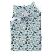 Pościel - Pościel Cute Pets 200 x 140 cm szara - miniaturka - grafika 1