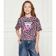 Koszulki męskie - Guess T-shirt Regular Fit - miniaturka - grafika 1