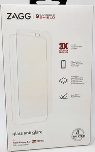 Szkło hartowane Zagg Anti-Glare do iPhone 14 Pro Max - Szkła hartowane na telefon - miniaturka - grafika 1