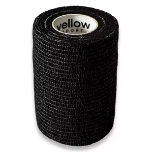 yellowBAND Bandaż Kohezyjny 7,5cm x 4,5m Czarny - Apteczki i materiały opatrunkowe - miniaturka - grafika 1