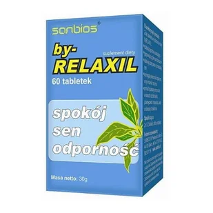 Sanbios BioRelaxil 60 tab. - Układ nerwowy - miniaturka - grafika 1