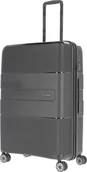Walizki - Walizka duża Travelite Waal 76 cm czarna - miniaturka - grafika 1