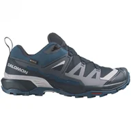 Buty trekkingowe męskie - Buty męskie Salomon X Ultra 360 Gore-Tex Rozmiar butów (UE): 41 1/3 / Kolor: niebieski - miniaturka - grafika 1