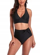 Stroje kąpielowe - DWUCZĘŚCIOWY STRÓJ KĄPIELOWY WYSOKI STAN XL - miniaturka - grafika 1