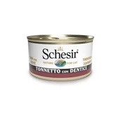 Mokra karma dla kotów - Schesir Adult 24 x 85 g Tuńczyk z kielec - miniaturka - grafika 1