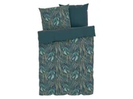 Pościel - LIVARNO home Pościel satynowa z mikrofibry, 160 x 200 cm (Zielony) - miniaturka - grafika 1