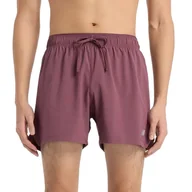 Spodnie sportowe męskie - Spodenki New Balance MS41286FDP - bordowe - miniaturka - grafika 1