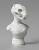 Figurki dekoracyjne - PASZCZAK babciuszkowy - porcelanowa figurka - miniaturka - grafika 1