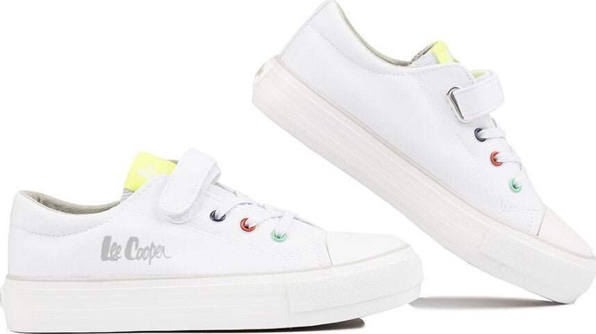 Lee Cooper Buty dla dzieci Lee Cooper białe LCW-24-31-2272K 34