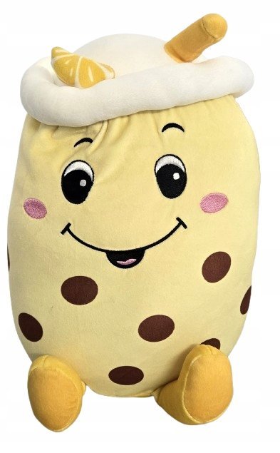 ELEFUN PRZYTULISIE Pluszak maskotka poduszka 30 cm BĄBLUSIE ŻÓŁTY