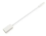 Kable USB - MicroConnect Kabel USB 3.5mm Jack USB-A Biały AUDUSBFW - miniaturka - grafika 1