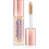 Korektory do twarzy - Makeup Revolution Conceal & Define korektor w płynie odcień C5,7 4 g - miniaturka - grafika 1