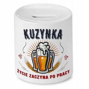 Skarbonka Dla Kuzynki na Urodziny na Prezent z Nadrukiem ze Zdjęciem - Skarbonki Skarbonka Dla Kuzynki na Urodziny na Prezent z Nadrukiem ze Zdjęciem - Skarbonki - miniaturka - grafika 1