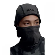 Czapki damskie - Karl Kani kominiarka Retro Rib Balaclava 70150015 szary OSFM - miniaturka - grafika 1