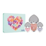 Cienie do powiek - ZMILE COSMETICS Sweethearts Pastel Love Zestaw róż 6,3 g + cień do powiek 2,3 g + błyszczyk w kremie 1,1 g - miniaturka - grafika 1