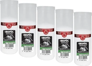 ZESTAW Wkłady do zniczy parafinowe BISPOL P220 60H 5szt. + Zapałki DABSTER_PL 38szt. - Lampiony i znicze - miniaturka - grafika 1