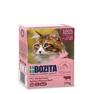 Mokra karma dla kotów - Bozita Cat Siekana Wołowina W Galaretce 370g - miniaturka - grafika 1
