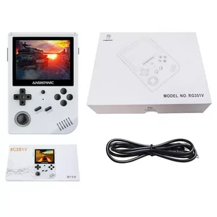 ANBERNIC RG351V 16GB Handheld Game Console for PSP PS1 NDS N64 MD PCE RK3326 Open Source Wifi Vibration Retro - Grey - Konsole i gry retro - miniaturka - grafika 5