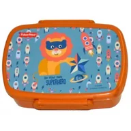 Zestawy naczyń dla dzieci - Śniadaniówka  Pudełko na kanapki Fisher Price LEW - miniaturka - grafika 1