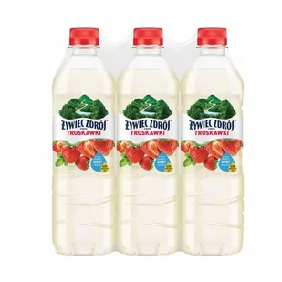 Żywiec Zdrój Napój niegazowany z nutą truskawki 500 ml x 6 sztuk - Woda - miniaturka - grafika 1