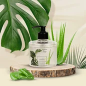 Mydła - Over Cosmetics, Aloes Mydło w płynie do dłoni i twarzy, 300 ml - miniaturka - grafika 1
