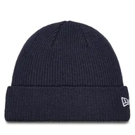 Czapki męskie - Czapka New Era Wool Cuff Knit Beanie 60424813 Granatowy - miniaturka - grafika 1