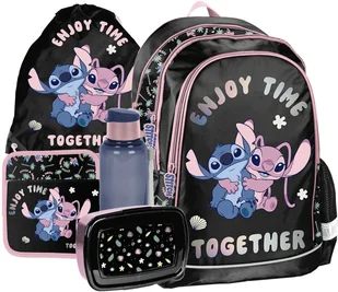 ZESTAW szkolny Plecak Tornister Disney Lilo i Stitch 5 Elementów - Zestawy szkolne - miniaturka - grafika 1