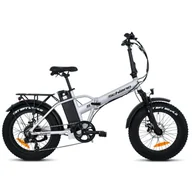 Rowery elektryczne - Rower elektryczny składany 20″ gruby, stalowy, amortyzowany - miniaturka - grafika 1