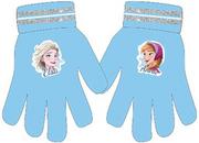 Rękawiczki dla dzieci - Rękawiczki dziewczęce Disney Kraina Lodu Niebieskie - miniaturka - grafika 1