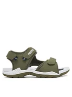 Buty dla chłopców - Reima Sandały Ratas 5400087A Zielony - miniaturka - grafika 1