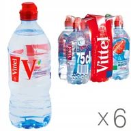 Woda - Vittel Woda Mineralna Sport Niegazowana Bogate Minerały - PET - 6x0,75L - miniaturka - grafika 1