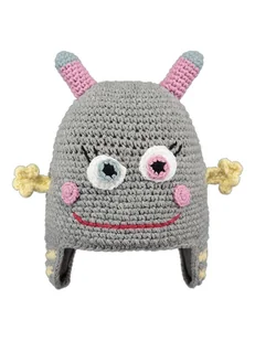 Barts Czapka "Monster" ze wzorem - Czapki damskie - miniaturka - grafika 1