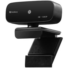 Sandberg Webcam Autofocus 1080p (134-14) Czarna - Kamery internetowe - miniaturka - grafika 1