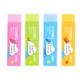 Gumki biurowe - Gumka do ścierania mazania miękka DELI mix kolorów - miniaturka - grafika 1