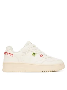 Geox Sneakersy J Lestrella J56NLC 000BC C1000 S Biały - Buty dla dziewczynek - miniaturka - grafika 1