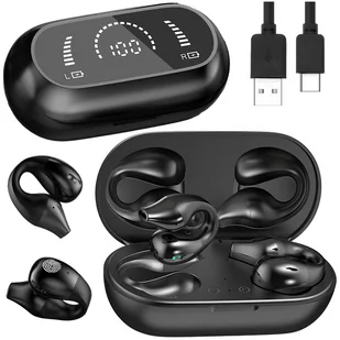 Alogy TWS S03 Bluetooth 5.3 Czarne - Słuchawki - miniaturka - grafika 1