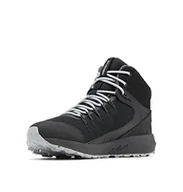 Buty trekkingowe męskie - Columbia Męskie buty trekkingowe Trailstorm Mid Waterproof Omni Heat, Czarna para, 40 EU - miniaturka - grafika 1