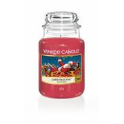 Oświetlenie świąteczne - Yankee Candle Świeca Zapachowa Christmas Eve Słoik Duży 623g y52 - miniaturka - grafika 1