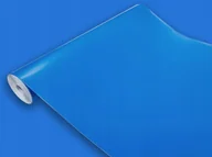 Meble modułowe i akcesoria - Niebieska Samoprzylepna Okleina Meblowa Matowa Na Komodę Szafkę Regał 45x490 - miniaturka - grafika 1