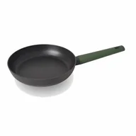 Patelnie - Patelnia Sycylia 20 cm z zielonym uchwytem - miniaturka - grafika 1
