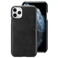 Etui i futerały do telefonów - Crong Crong Neat Cover Etui iPhone 11 Pro Max z kieszeniami czarny) 10_15179 - miniaturka - grafika 1