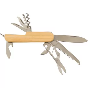 Nóż wielofunkcyjny 9 el., scyzoryk, brelok - Noże - miniaturka - grafika 1